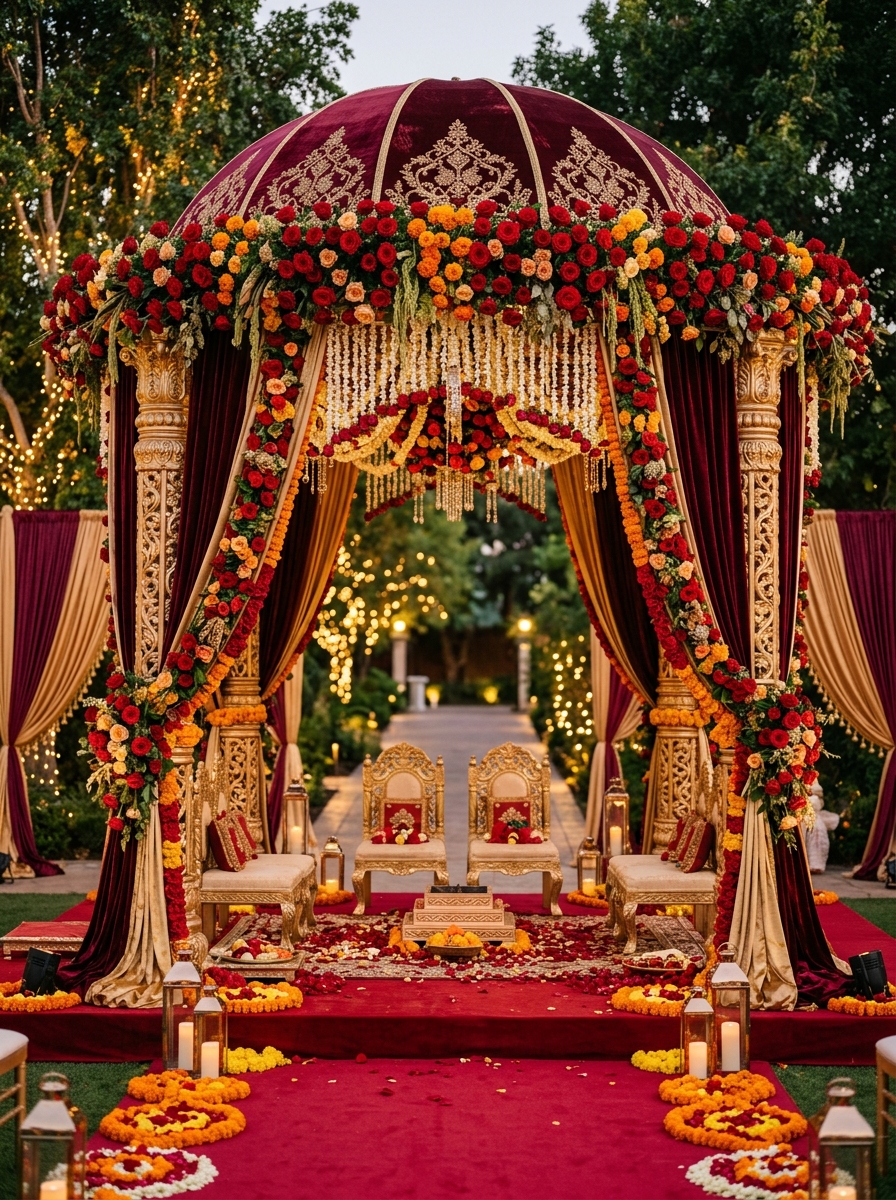 Elegant event decoration